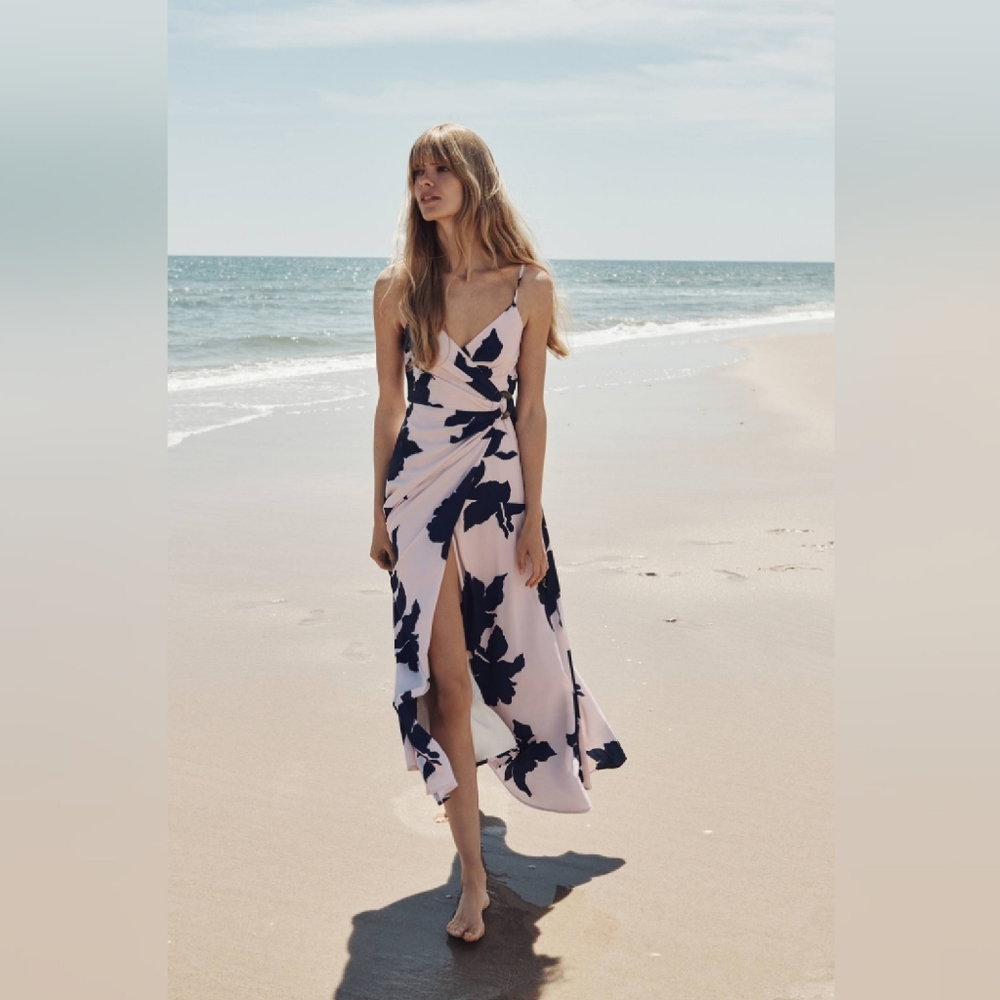 Anthropologie Maxi Celina Wrap Dress